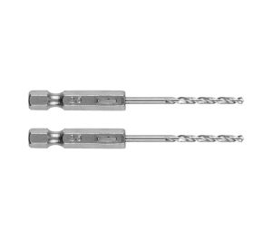 Metaalboor 2,5mm Zeskant 2x