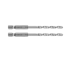 Metaalboor 4,0mm Zeskant 2x