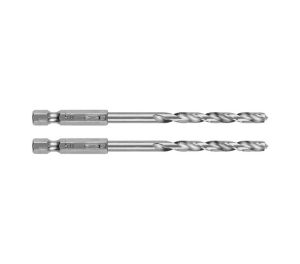 Metaalboor 5,0mm Zeskant 2x