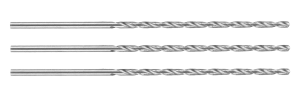 HSS metaalboor, DIN 340, Lang, 2 mm, 3 stuks