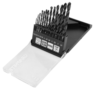 Metaalborenset HSS 1,5 - 6,5mm 13 delig
