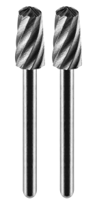 HSS frees 6,0 mm, kogel, schacht 3,2 mm, 2 st.