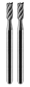 HSS frees 2,3 mm, cilinder, schacht 3,2 mm, 2 st.