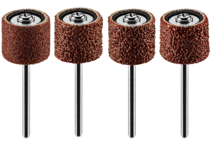 Schuurbandset 12,7mm, schacht 3,2mm 100 delig