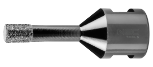 Diamantboor 8mm, M14 met Koeling Kern