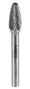 Stiftfrees Type F Spitsboog Afgerond 10x20mm