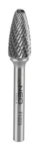 Stiftfrees Type F Spitsboog Afgerond 12x25mm