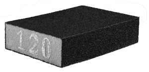 Schuurspons 70x25x100mm, K120, Waterproof