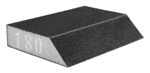 Schuurspons 125x25x90mm, K180, Waterproof