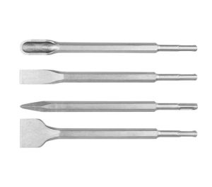 SDS Plus chisels, set of 4 pcs.