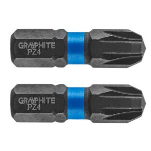 Impact bit PZ4 x 25 mm, 2 st