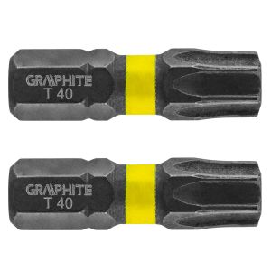 Impact bit TX40 x 25 mm, 2 st.