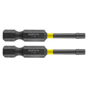 Impact bit TX15 x 50 mm, 2 st.