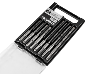 SDS Plus betonborenset met dubbele spiraal 5 x 6 x 8 x 10 x 110 mm, 5 x 6 x 8 x 10 x 160 m