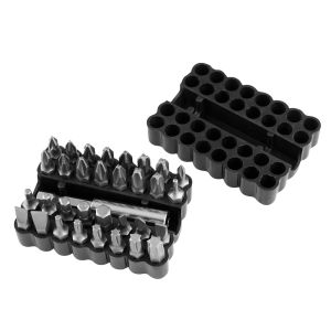 Bitset 25 mm, met magnetische houder 60 mm, 33 stuks.