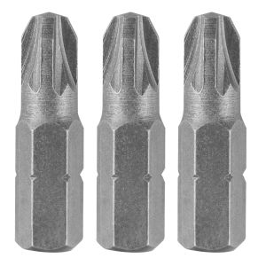 PZ3 x 25 mm bits, 3 stuks