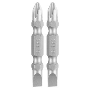 Omkeerbare bits PH2 x SL6 50 mm, 2 stuks
