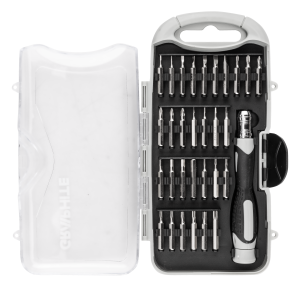 Precisie bitset 28 mm met magnetische houder 100 mm, 31 stuks