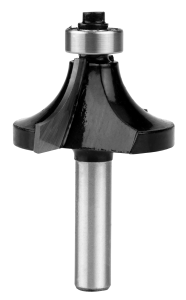 Houtfrees met lager, decoratief, widia, 38,1 x 19 mm, schacht 8 mm