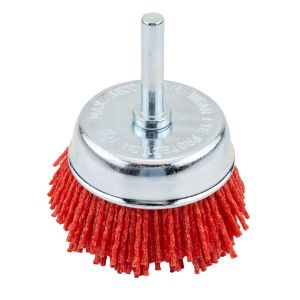65 mm nylon stuiborstel met 6 mm schacht