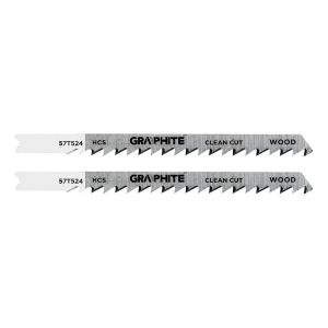 Decoupeerzaagblad, 6 TPI, HCS, U-Chuck, 2 stuks, Clean Cut