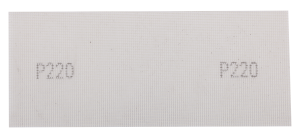 Schuurglitter WIT 115 x 280 mm, P220