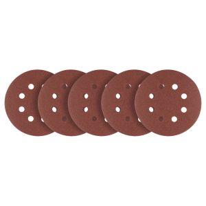Schuurcirkel 125 mm, P80, 5 stuks