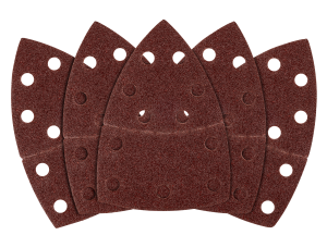 Delta Multi Schuurpapier102 x 152 mm, P40, 5 stuks, met 11 gaten