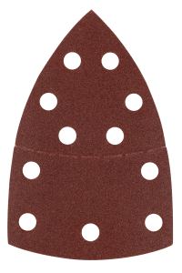 Delta Multi Schuurpapier 102 x 152 mm, P120, 5 stuks, met 11 gaten