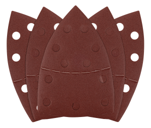 Delta Multi Schuurpapier 102 x 152 mm, P180, 5 stuks, met 11 gaten
