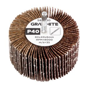 Lamellenwiel 80 x 40 x 6 mm, P40