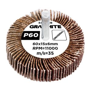 Lamellenwiel 60 x 15 x 6 mm, P60