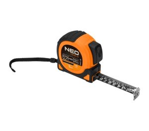 Rolmaat Super Black 5m x19mm, Dubbelzijdig