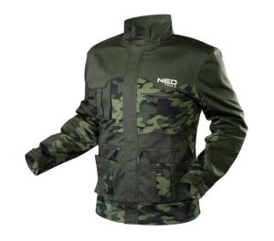 Working jacket CAMO, size XXXL