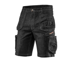Shorts DENIM, black, size M