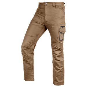 Mix&Match work trousers, Canvas, brown, size S