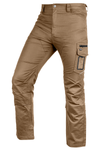 Mix&Match work trousers, Canvas, brown, size XS