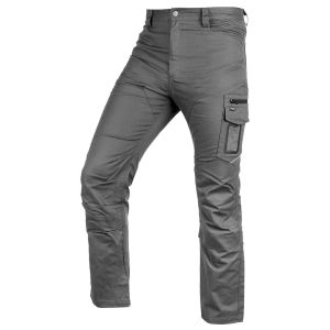 Mix&Match work trousers, Canvas, grey, size XXXL