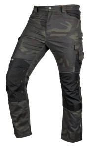 Mix&Match work trousers, Canvas, Cordura reinforcements, green morocco, size M