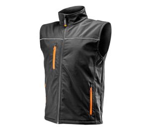 Work body warmer, softshell, size M