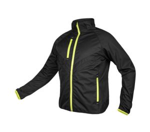 Mix&Match Softshell jacket, black and yellow, size XXXL
