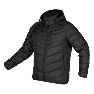 Mix&Match jas, gewatteerd, dons, lichtgewicht, zwart, maat XL