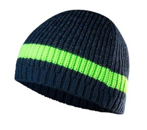 PREMIUM winter cap, with reflective elements, 50% wool, 50% acrylic