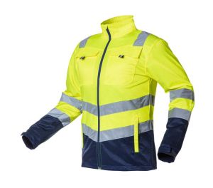 Hi Visibility jacket  40% polyester, 60% cotton, 260 gsm, size M