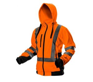 High visibility jacket, orange, size M