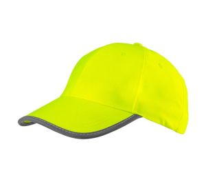 Work cap, yellow, plain