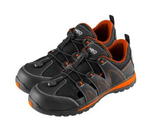 Safety sandals S1 SRA, composite toecap, size 40