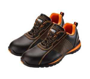 Safety shoes SB, leather, steel toe, size 47