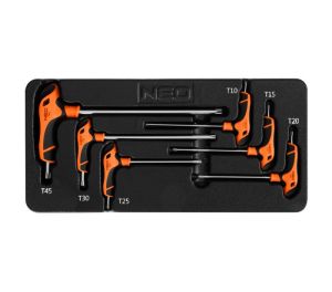 Torx-sleutels 6 stuks