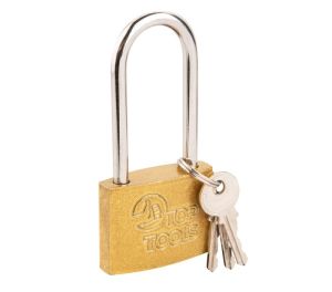 Lange beugel, hangslot 50MM, 2 sleutels